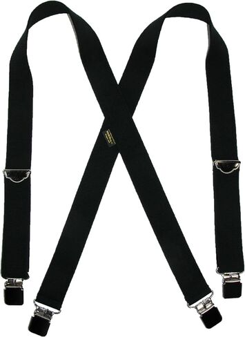 Welch Men's Big & Tall Elastic Clip End Double Face Suspenders in Saudi Arabia