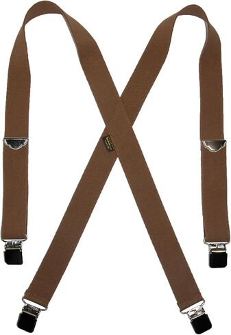 Welch Men's Big & Tall Elastic Clip End Double Face Suspenders in Saudi Arabia