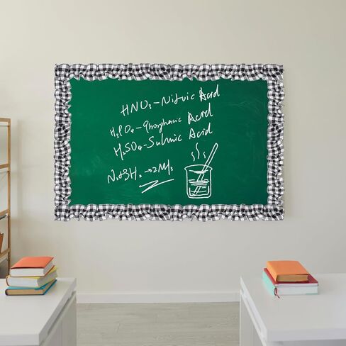 شجرة عيد الميلاد الشريط إكليل الجاموس منقوشة زينة عيد الميلاد 7.87 قدم × 16 لفات، شريط شجرة عيد الميلاد منقوشة، أبيض وأسود قماش الاختيار الجاموس لتزيين شجرة عيد الميلاد in Kuwait