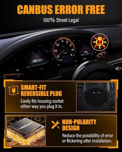 مصباح لوحة ترخيص LED من LESAUCE لشاحنة بيك اب دودج دورانجو 2014-2023، 6000 كلفن أبيض، 18 SMD، استبدال مجموعة مصابيح العلامات، التوصيل والتشغيل، حزمة من 2 in Kuwait