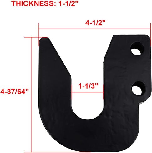 خطاف علوي مناسب لـ Harbour Freight Quick Hitch Cat 1 in Kuwait