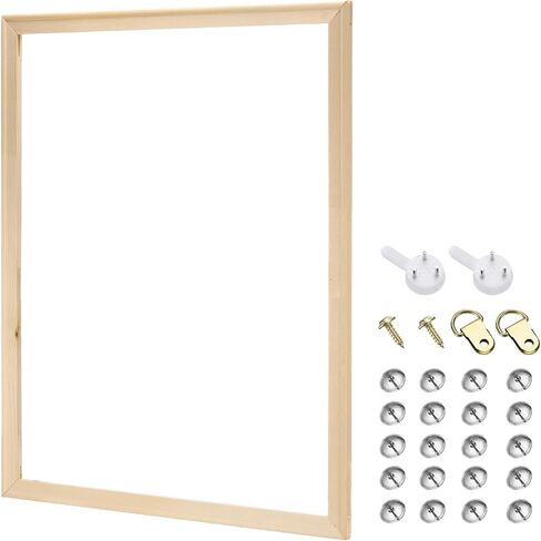 PATIKIL 9x12 inch Canvas Stretcher Bars, DIY Removable Wooden Canvas Frames Kit for Oil Paintings Poster Picture Photo, Arts Accessory, Paint by Numbers in Saudi Arabia