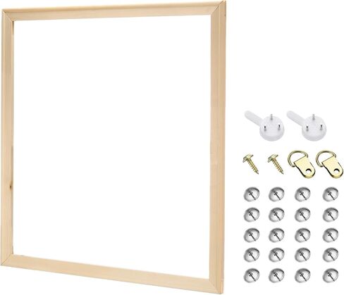 PATIKIL 9x12 inch Canvas Stretcher Bars, DIY Removable Wooden Canvas Frames Kit for Oil Paintings Poster Picture Photo, Arts Accessory, Paint by Numbers in Saudi Arabia
