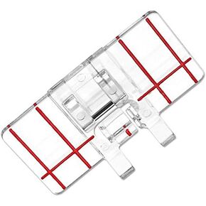 DREAMSTITCH 200434003 Snap On Border Guide Presser Foot Parallel Stitch Foot for Janome,Elna Sewiing Machine 200434003