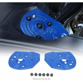 Rear Strut Tower Cover Compatible with Chevrolet Corvette C8 2020-2023, ABS Plastic Engine Bay Shock Protection Panel Cover Trim, C8 Shock Absorbing Tower Cover Accessories (matte black)