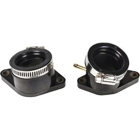 Intake Carburetor Boot Joint Left & Right Replacement for 2001-2005 Yamaha Raptor 660R YFM660R, Replace 5LP-13586-01-00 5LP-13596-01-00