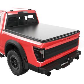 5FT Truck Bed Soft Roll-up Tonneau Cover Fleetside Compatible with 2016-2023 Tacoma 5'(60.5") Bed Pickup,Upgraded Version