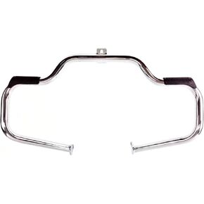 HARLEY DAVIDSON CHROME MUSTACHE ENGINE GUARD HIGHWAY BAR CRASH BARS TOURING ref# 49155-05B 05 05A 1997-2008 STREET GLIDE TRIKE HD ROAD KING ULTRA ROADKING ELECTRA CLASSIC TRI RUBBER FOOT RESTS PEG NEW