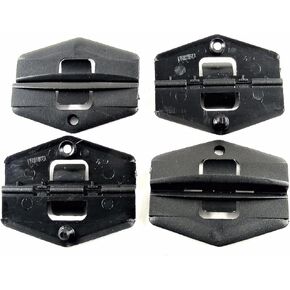 Window Guide Clips- Fits GM S10 S15 Blazer Sonoma Jimmy Bravada- 1982-1994- Qty.4- #1729