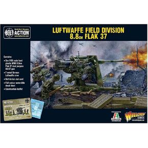 Warlord Games, Bolt Action, Luftwaffe Field Division Flak 37 8.8cm