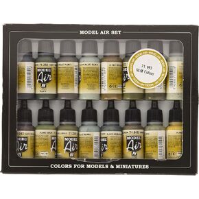 Vallejo Model Air Set - RLM Complete Set (15 x RLM + Matt Varnish)