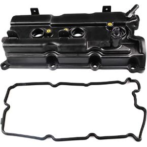 Rear RH Engine Valve Covers w/Gasket Spark Plug Tube Seals Fit For 02-04 For Infiniti I35, 02-06 For Nissan Altima, 02-08 For Maxima, 03-07 For Murano, 04-09 For Quest Replace# 13264-8J102