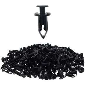 MOTOALL 100X Plastic Fender Fastener Rivet Push Clips for Honda ATV Suzuki Kawasaki 90653-HC4-900