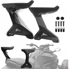 Passenger Armrests for Can-Am Spyder F3, Rear Passenger Armrests Rear Arm Rest Kit for Spyder F3 / F3-S 2015-2024 and Spyder F3-T / F3 Limited 2016-2024 Accessories (Replace# 219400726)