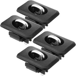 Tie Down Anchors for Truck Bed, Retractable Truck Bed D Ring Compatible with Ford F150 2015-2023, Super Duty 2017+, 2pcs (4pcs)