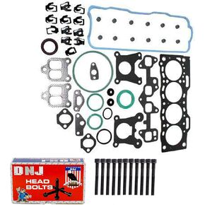 DNJ HGB9003 Cylinder Head Gasket set with Head Bolt Kit For 1991-1994 Toyota Tercel 1.5L 1456cc L4 SOHC