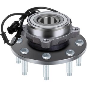 ECCPP Replacement for 2 NEW 515061 Front Wheel Hub Bearing Assembly Fit For 2003 2004 2005 Dodge Ram 2500 3500 8 Lug W/ABS 4x4 4WD
