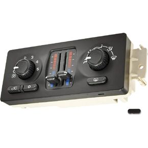 وحدة التحكم في المناخ مناسبة لسيارة شيفروليه جي إم سي بويك كاديلاك أولدزموبيل ساب ايسوزو AC لوحة التحكم المباشرة 2002-2009 استبدال 599-210XD in Kuwait