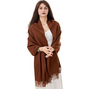 YOUR SMILE Women's Scarf Pashmina Shawls and Wraps for Evening Dress Bridesmaid Wedding Bridal Winter Warm Long Large Scarves