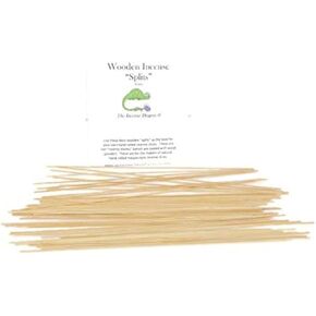 Wooden Splits for Rolling Natural Incense Sticks (50 Sticks)