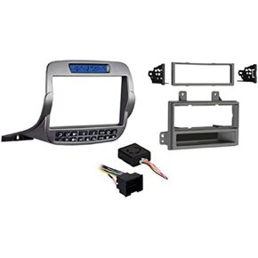 Metra 99-3010S-LC Double/Single DIN Installation Kit for Chevy Camaro 2010-UP (Silver)