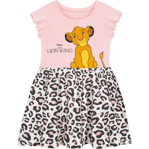 Disney Lion King Dress | Simba Cotton Dress for Girls | Lion King Clothes for Girls | Girls Dress for Summer