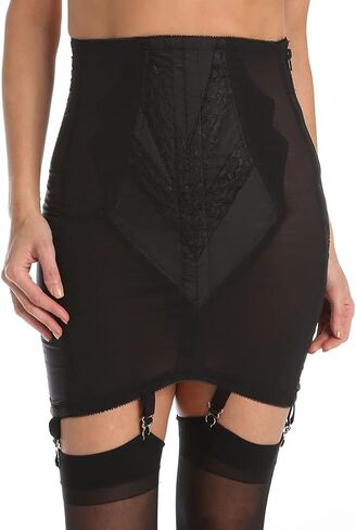 Rago Women's Plus-Size High Waist Open Bottom Girdle with Zipper in Saudi Arabia