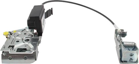 AUTOKAY F4TZ-15219A65-A Door Latch Lock Assembly Front Left Driver Side Fits for Ford F350 F250 F150 Bronco 1992-1997 LH Side Power Door Latch Lock Actuator Motor Cable Rod Kit F4TZ15219A65A in Saudi Arabia