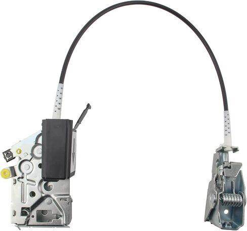 AUTOKAY F4TZ-15219A65-A Door Latch Lock Assembly Front Left Driver Side Fits for Ford F350 F250 F150 Bronco 1992-1997 LH Side Power Door Latch Lock Actuator Motor Cable Rod Kit F4TZ15219A65A in Saudi Arabia