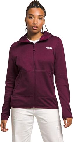 THE NORTH FACE Women's Canyonlands Full Zip, Boysenberry Heather, XX-Large in Saudi Arabia