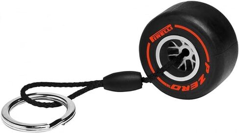 Red F1 Racing Tire Key Chain Interior Accessories,Wheel Tyre Auto KeychainInterior Accessories,Mini Cute Tire Keyring,Soft Rubber, Accessories in Saudi Arabia