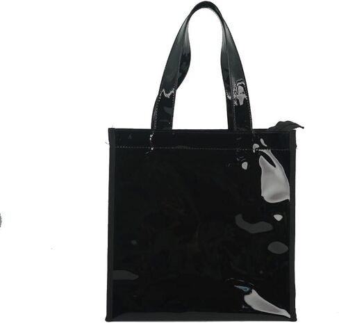 DISCOVERYS Candy Colored Transparent Clear PVC Jelly Beach Tote Bag Handbags Medium in Saudi Arabia