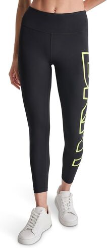 DKNY Women's Tight Exploded Logo High Waist Balance Compression Legging in Saudi Arabia