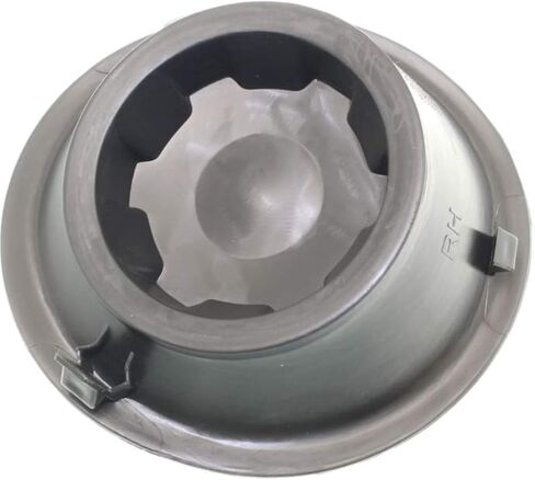 For Nissan Frontier Fog Light Cover 2005-2019 Driver and Passenger Side Pair/Set | Grille Bezel | Steel | Black | NI1038118, NI1039118 | 62257EA810, 62256EA810 in Saudi Arabia