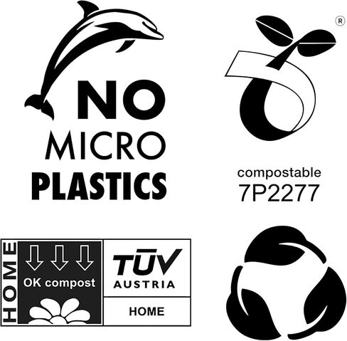 DOG & BUTTERFLY brand poop bags - 100% CERTIFIED COMPOSTABLE, ZERO-PLASTIC, NO MICROPLASTIC WASTE 270Q. Beautifully designed, easy-open, leak-proof, tear-proof. in Saudi Arabia