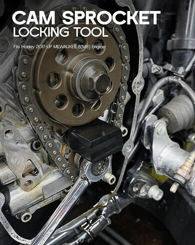 أداة قفل Cam Sprocket متوافقة مع جميع موديلات Harley 2007-2016 Twin Cam، موديلات محرك 2017-UP Milwaukee 8(M8)، موديلات Dyna 2006. in Kuwait