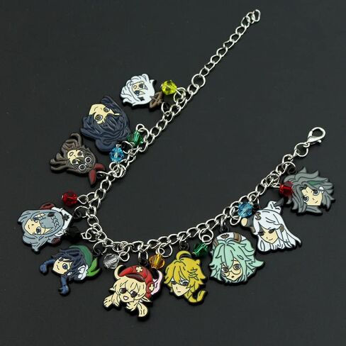 Genshin تأثير سحر سوار لعبة مجوهرات الكرتون سوار معدني هدايا لمحبي امرأة فتاة الرجال in Kuwait