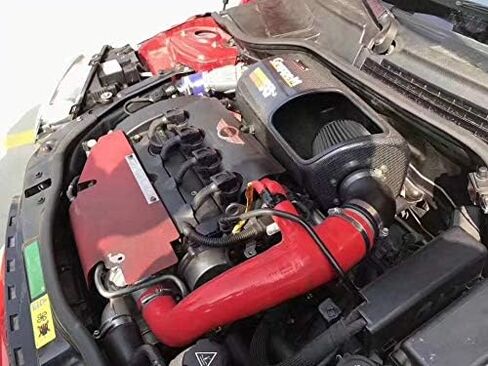 Silicone Air Intake Boost Inlet Hose Compatible With MI NI COOPER S R55 R56 R57 2007 2008 2009 2010 2011 2012 (Yellow) in Kuwait