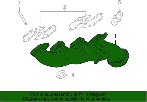Genuine Ford Motor Co. Exhaust Manifold - XL3Z9430GA in Saudi Arabia
