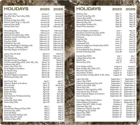 TURNER LICENSING Realtree 2025 Two Year Planner - PF (25998161228) in Saudi Arabia