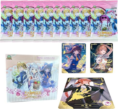 قصة آلهة، بطاقات قصة آلهة، بطاقات TCG لقصة آلهة، صندوق معزز لقصة آلهة، بطاقات معززة للعب/التداول في الرسوم المتحركة. (ز-زهرة الفتاة-1D) in Kuwait