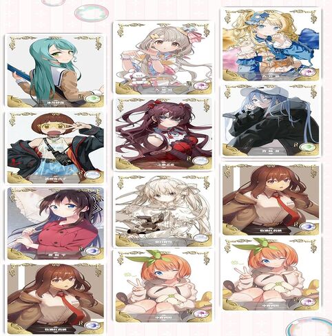 قصة آلهة، بطاقات قصة آلهة، بطاقات TCG لقصة آلهة، صندوق معزز لقصة آلهة، بطاقات معززة للعب/التداول في الرسوم المتحركة. (ز-زهرة الفتاة-1D) in Kuwait