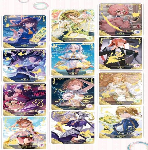 قصة آلهة، بطاقات قصة آلهة، بطاقات TCG لقصة آلهة، صندوق معزز لقصة آلهة، بطاقات معززة للعب/التداول في الرسوم المتحركة. (ز-زهرة الفتاة-1D) in Kuwait