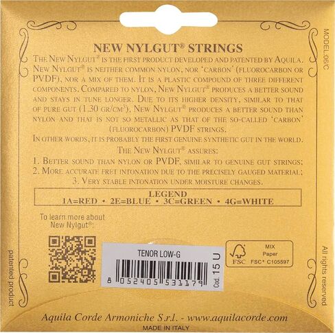 Aquila 30U Soprano GDAE Nylgut Ukulele Strings in Saudi Arabia
