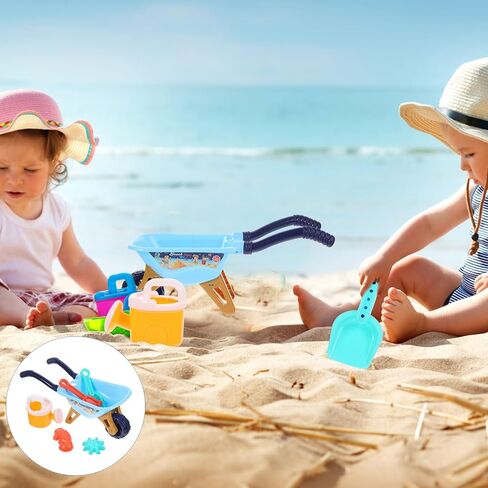 1 Set Beach Toys Kids Sand Toys Shovels Buckets Fun Sandbox Playthings Toddlers Kids Beach Travel in Saudi Arabia