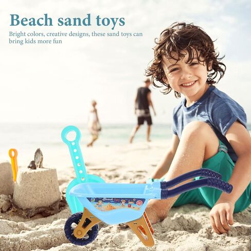1 Set Beach Toys Kids Sand Toys Shovels Buckets Fun Sandbox Playthings Toddlers Kids Beach Travel in Saudi Arabia