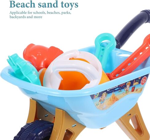 1 Set Beach Toys Kids Sand Toys Shovels Buckets Fun Sandbox Playthings Toddlers Kids Beach Travel in Saudi Arabia