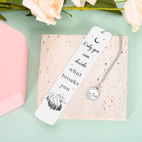 Acotar Bookmark, Acotar Merch, Bookmarks for Reading Women Easter Gifts for Women Men Booktok Accessories Spiritual Book Lover Gifts Ideas Easter Basket Stuffers for Teen Boys Girls Book Club Gifts in Kuwait