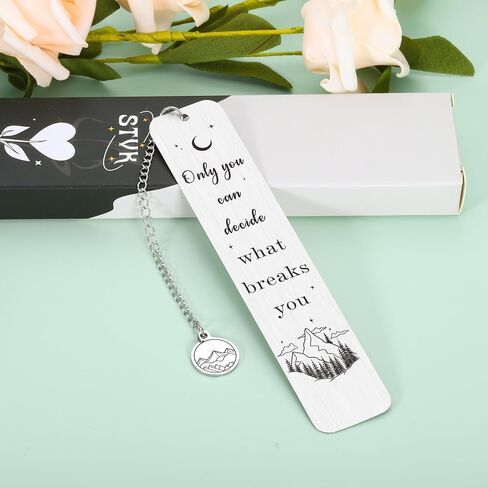 Acotar Bookmark, Acotar Merch, Bookmarks for Reading Women Easter Gifts for Women Men Booktok Accessories Spiritual Book Lover Gifts Ideas Easter Basket Stuffers for Teen Boys Girls Book Club Gifts in Kuwait