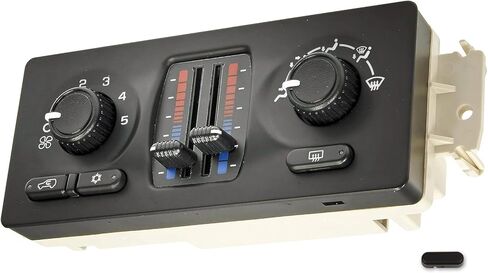 وحدة التحكم في المناخ مناسبة لسيارة شيفروليه جي إم سي بويك كاديلاك أولدزموبيل ساب ايسوزو AC لوحة التحكم المباشرة 2002-2009 استبدال 599-210XD in Kuwait